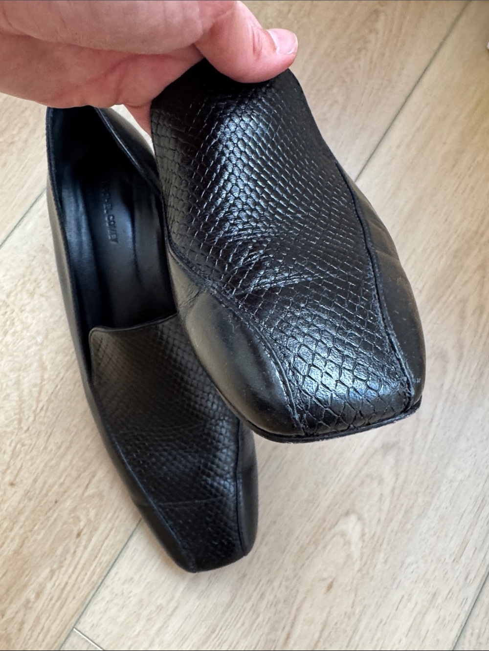 Rachel Comey black leather cheater loafer 39 - Picture 6 of 7